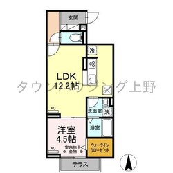 ルリアン保木間の物件間取画像